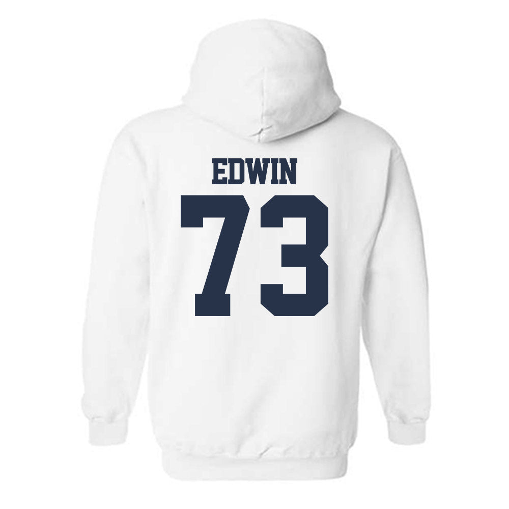 Georgia Tech - NCAA Football : Favour Edwin - Classic Fashion Shersey Hooded Sweatshirt-1