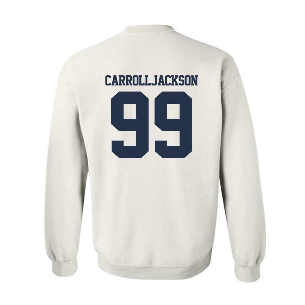 Georgia Tech - NCAA Football : Vincent Carroll-Jackson - Classic Fashion Shersey Crewneck Sweatshirt-1