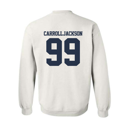 Georgia Tech - NCAA Football : Vincent Carroll-Jackson - Classic Fashion Shersey Crewneck Sweatshirt-1