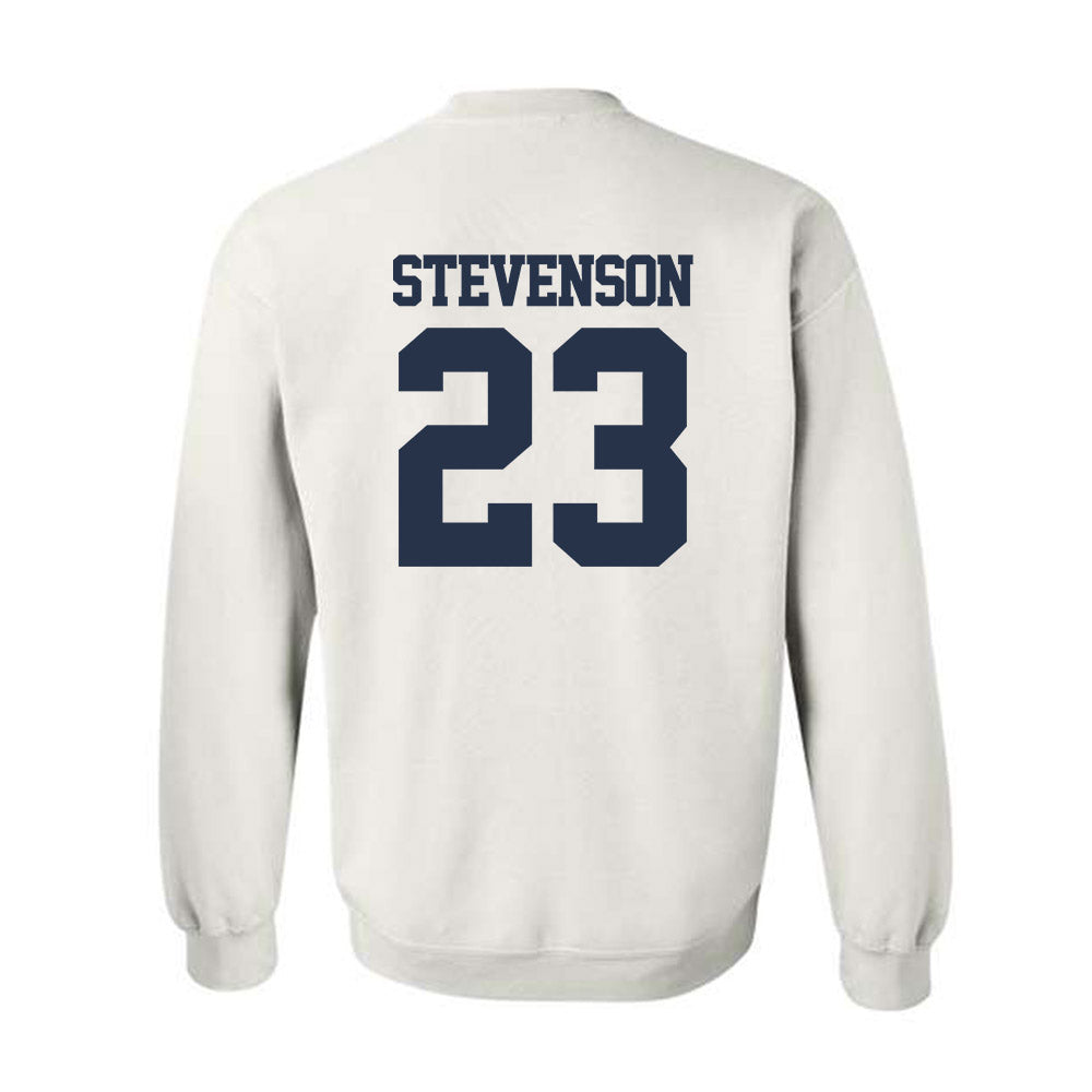 Georgia Tech - NCAA Football : Traeviss Stevenson - Classic Fashion Shersey Crewneck Sweatshirt-1