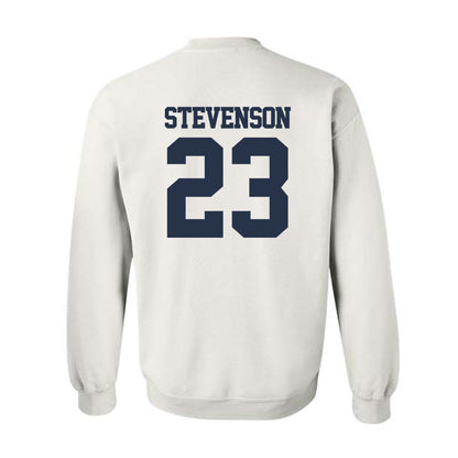 Georgia Tech - NCAA Football : Traeviss Stevenson - Classic Fashion Shersey Crewneck Sweatshirt-1