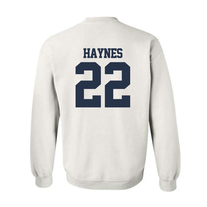 Georgia Tech - NCAA Football : Justice Haynes - Classic Fashion Shersey Crewneck Sweatshirt-1