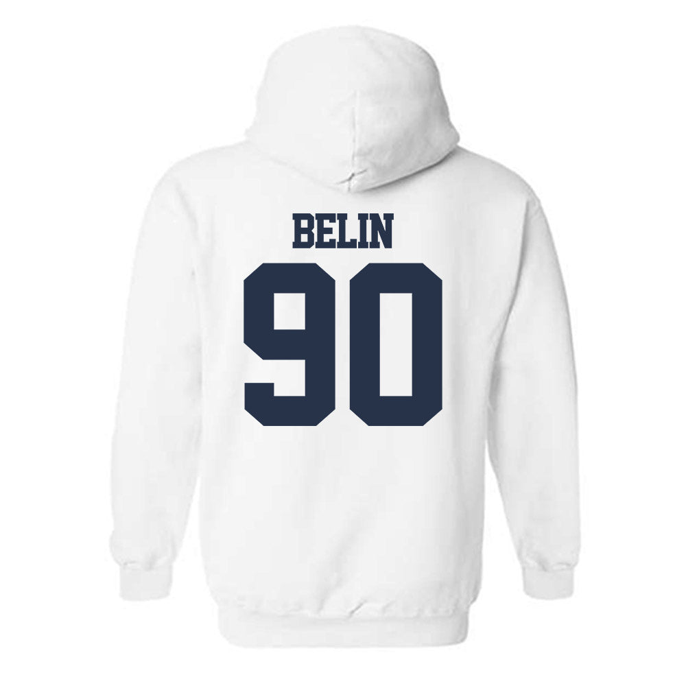 Georgia Tech - NCAA Football : Blake Belin - Classic Fashion Shersey Hooded Sweatshirt-1