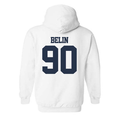 Georgia Tech - NCAA Football : Blake Belin - Classic Fashion Shersey Hooded Sweatshirt-1