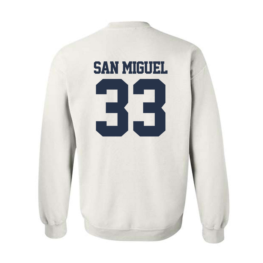 Georgia Tech - NCAA Men's Basketball : Marcos San Miguel - Classic Fashion Shersey Crewneck Sweatshirt-1