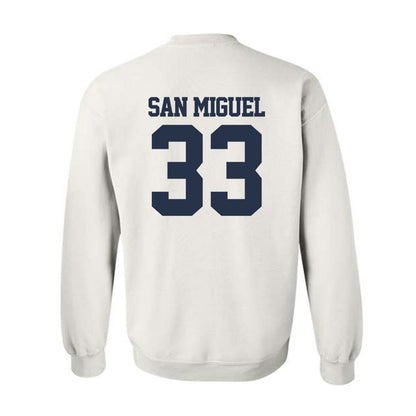 Georgia Tech - NCAA Men's Basketball : Marcos San Miguel - Classic Fashion Shersey Crewneck Sweatshirt-1