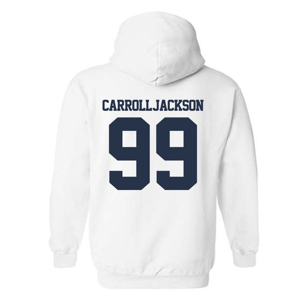 Georgia Tech - NCAA Football : Vincent Carroll-Jackson - Classic Fashion Shersey Hooded Sweatshirt-1
