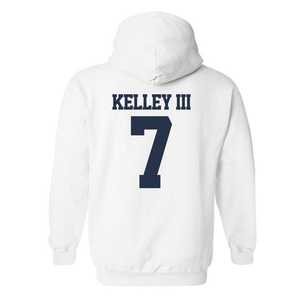 Georgia Tech - NCAA Men's Basketball : Chas Kelley III - Classic Fashion Shersey Hooded Sweatshirt-1