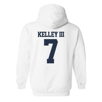 Georgia Tech - NCAA Men's Basketball : Chas Kelley III - Classic Fashion Shersey Hooded Sweatshirt-1