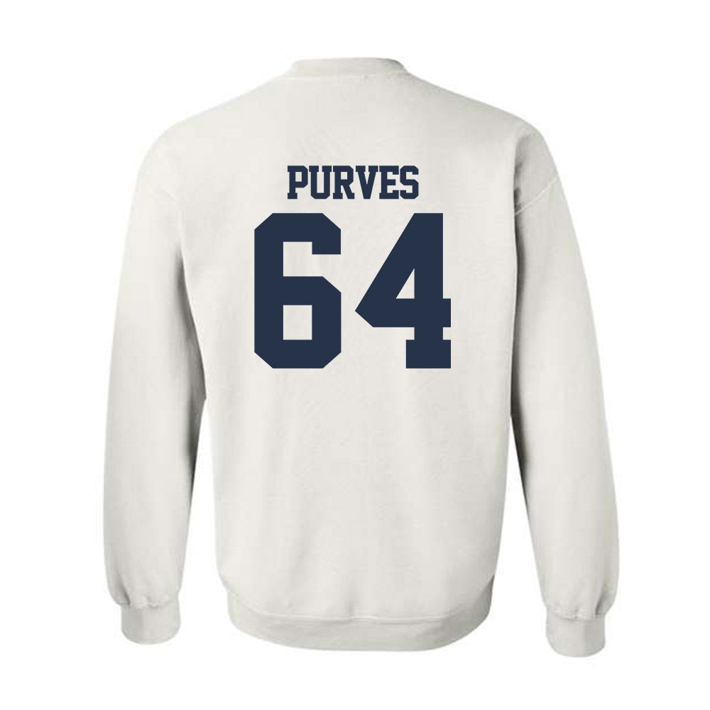 Georgia Tech - NCAA Football : Ryan Purves - Classic Fashion Shersey Crewneck Sweatshirt-1