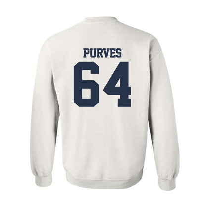 Georgia Tech - NCAA Football : Ryan Purves - Classic Fashion Shersey Crewneck Sweatshirt-1