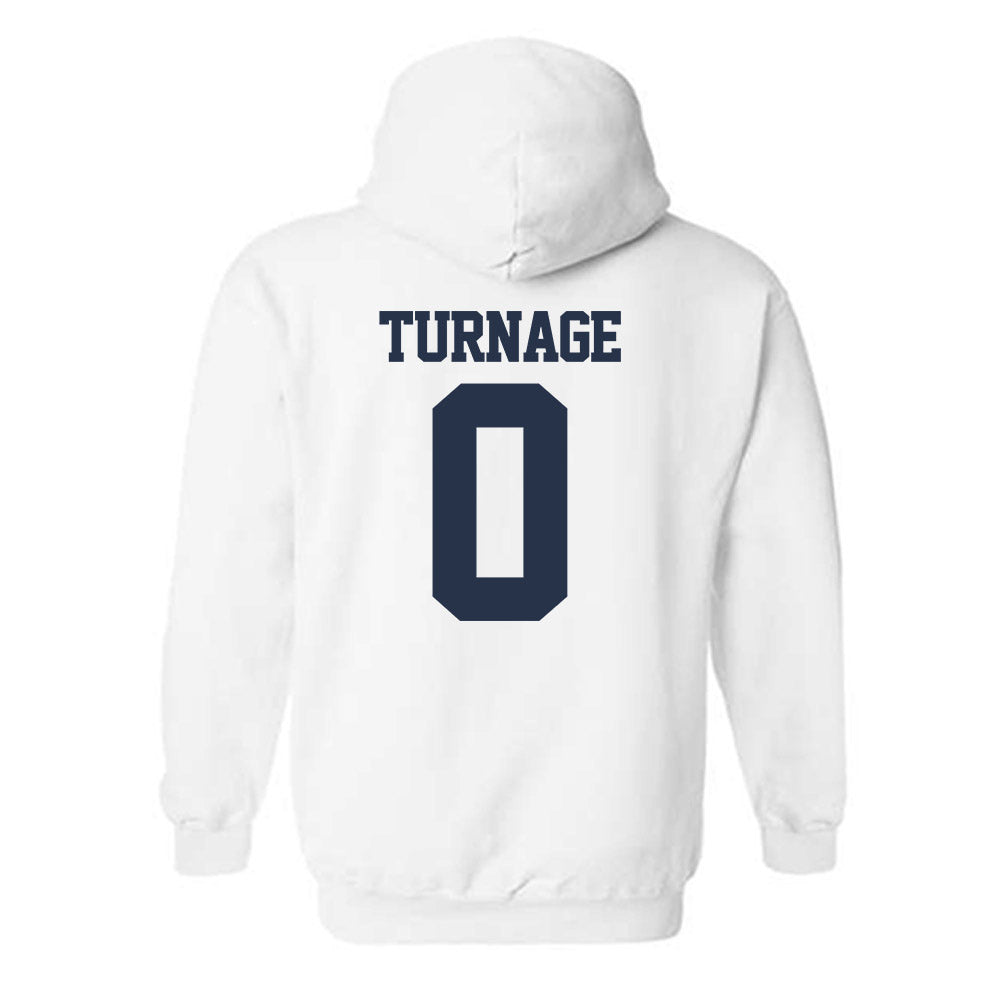 Georgia Tech - NCAA Women's Basketball : Brianna Turnage - Classic Fashion Shersey Hooded Sweatshirt-1