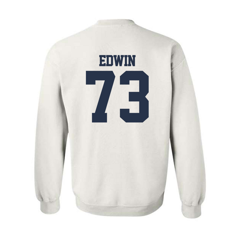 Georgia Tech - NCAA Football : Favour Edwin - Classic Fashion Shersey Crewneck Sweatshirt-1