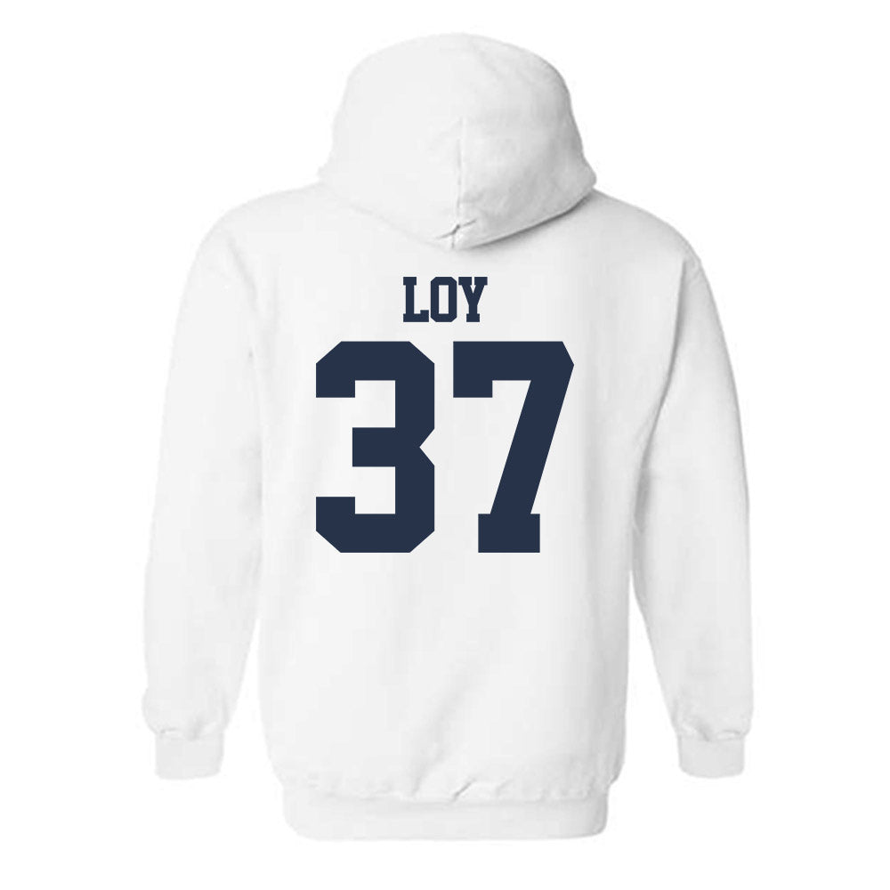 Georgia Tech - NCAA Baseball : Dylan Loy - Classic Fashion Shersey Hooded Sweatshirt-1