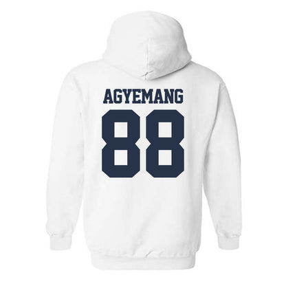 Georgia Tech - NCAA Football : Nathan Agyemang - Classic Fashion Shersey Hooded Sweatshirt-1