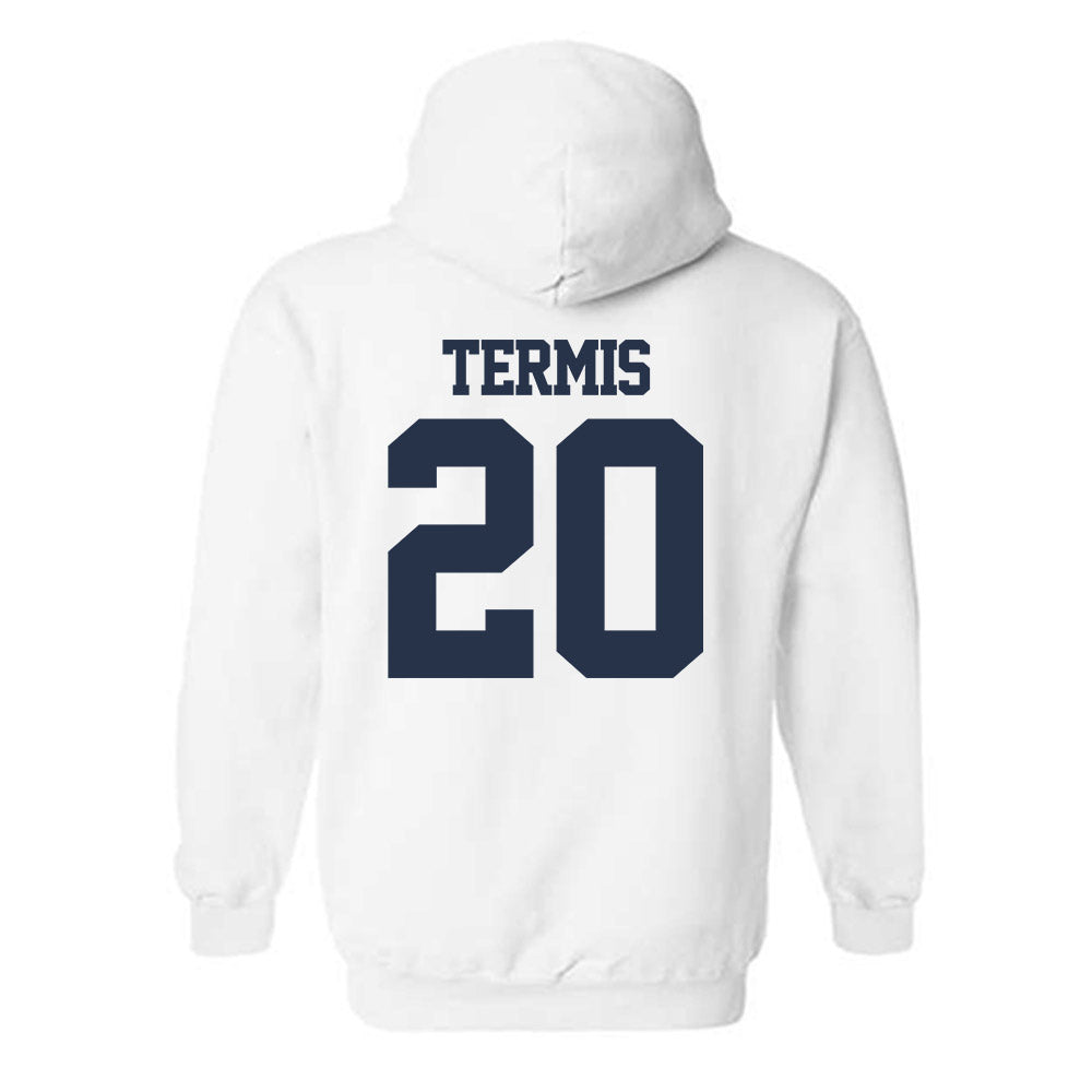 Georgia Tech - NCAA Women's Basketball : Ariadna Termis - Classic Fashion Shersey Hooded Sweatshirt-1