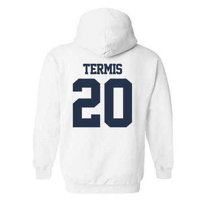 Georgia Tech - NCAA Women's Basketball : Ariadna Termis - Classic Fashion Shersey Hooded Sweatshirt-1