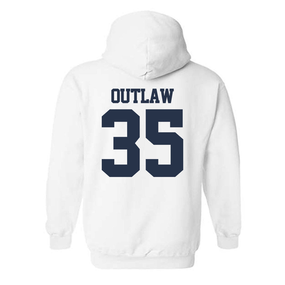 Georgia Tech - NCAA Football : Braylon Outlaw - Classic Fashion Shersey Hooded Sweatshirt-1