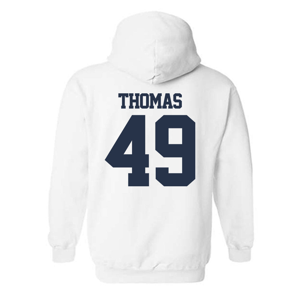 Georgia Tech - NCAA Football : Ronnie Thomas - Classic Fashion Shersey Hooded Sweatshirt-1