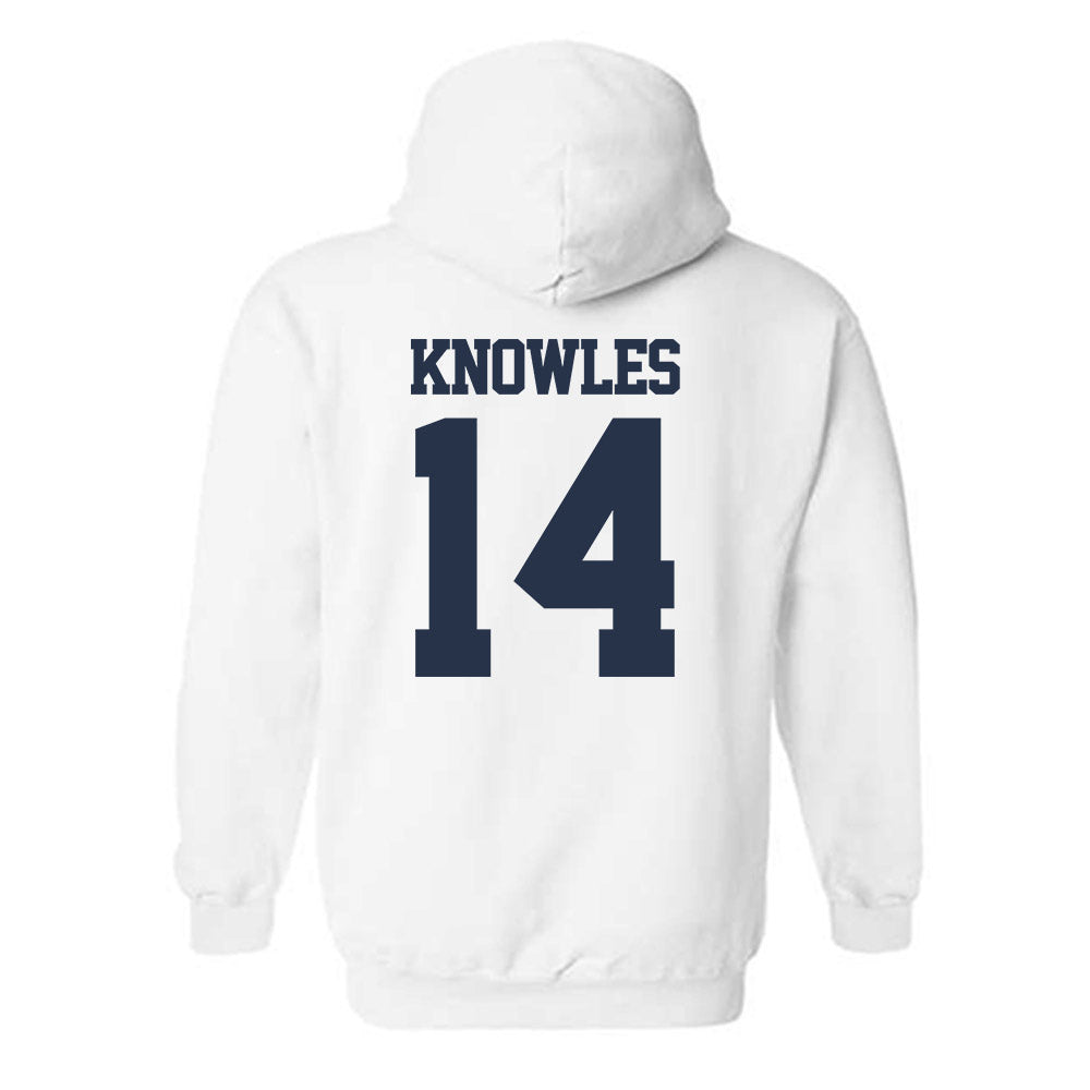 Georgia Tech - NCAA Football : Graham Knowles - Classic Fashion Shersey Hooded Sweatshirt-1