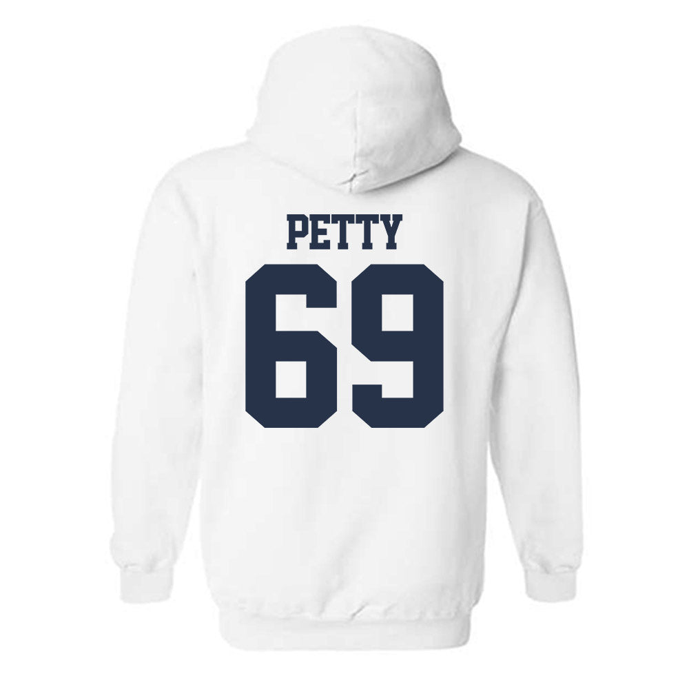 Georgia Tech - NCAA Football : Josh Petty - Classic Fashion Shersey Hooded Sweatshirt-1