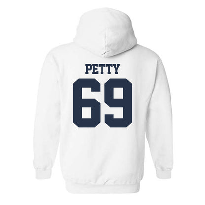 Georgia Tech - NCAA Football : Josh Petty - Classic Fashion Shersey Hooded Sweatshirt-1