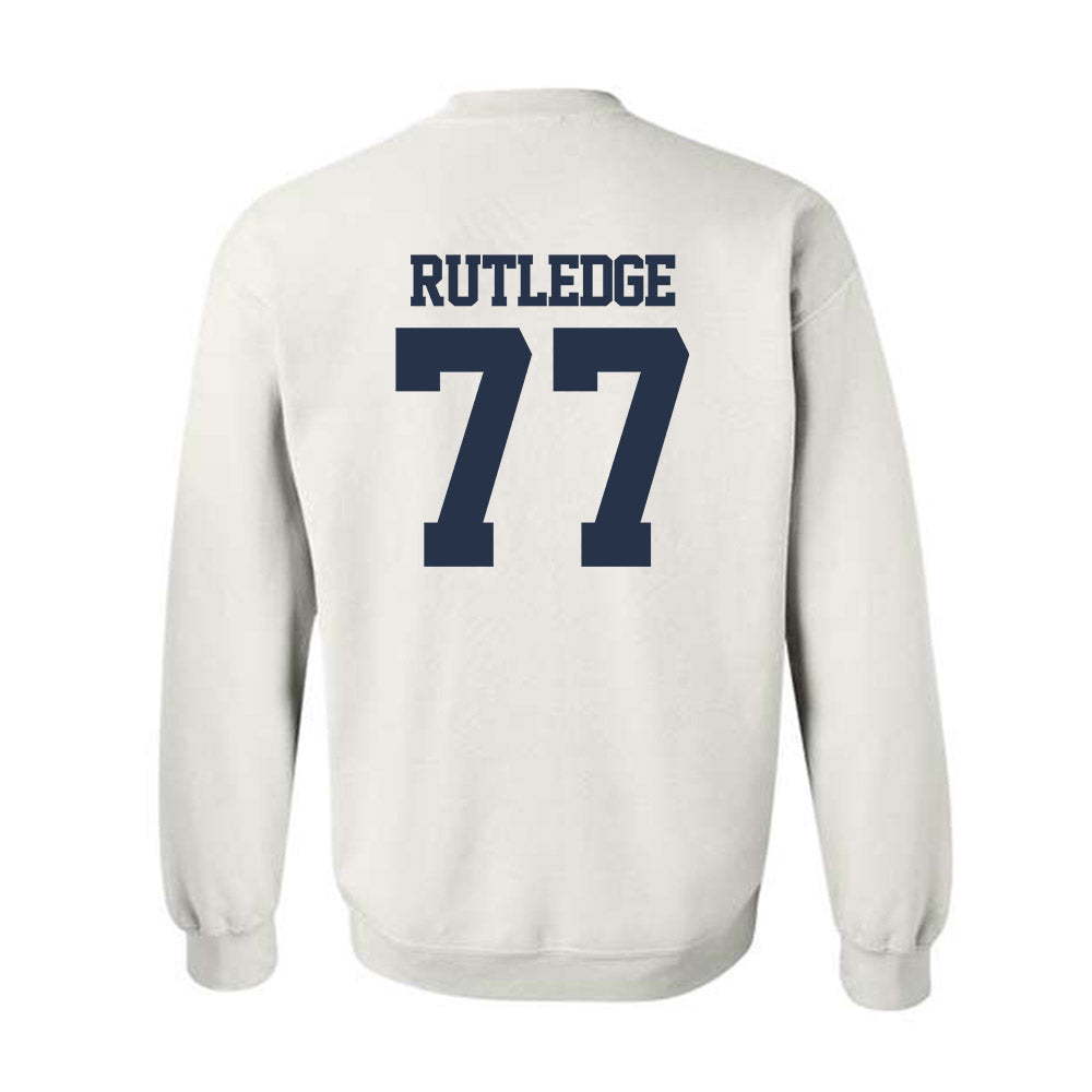 Georgia Tech - NCAA Football : Keylan Rutledge - Classic Fashion Shersey Crewneck Sweatshirt-1