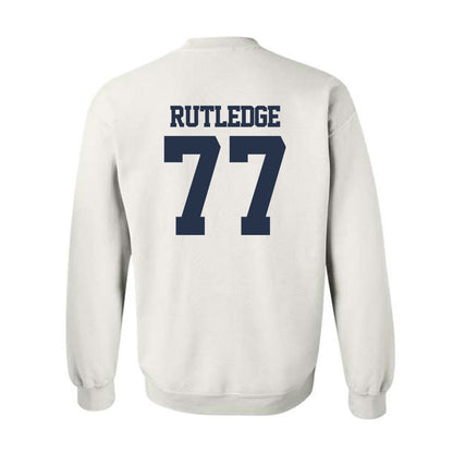 Georgia Tech - NCAA Football : Keylan Rutledge - Classic Fashion Shersey Crewneck Sweatshirt-1