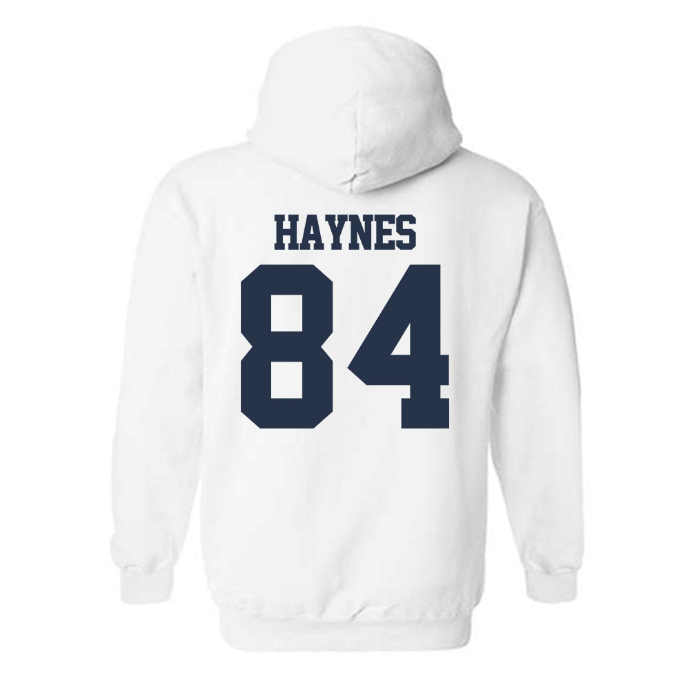 Georgia Tech - NCAA Football : Evan Haynes - Classic Fashion Shersey Hooded Sweatshirt-1