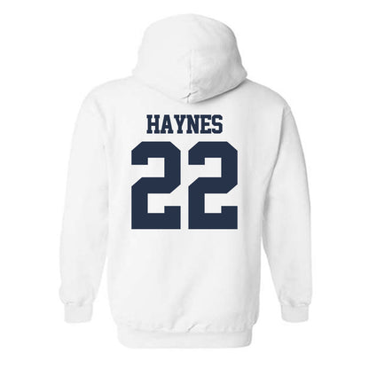 Georgia Tech - NCAA Football : Justice Haynes - Classic Fashion Shersey Hooded Sweatshirt-1