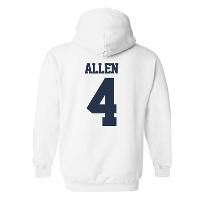 Georgia Tech - NCAA Football : Jordan Allen - Classic Fashion Shersey Hooded Sweatshirt-1