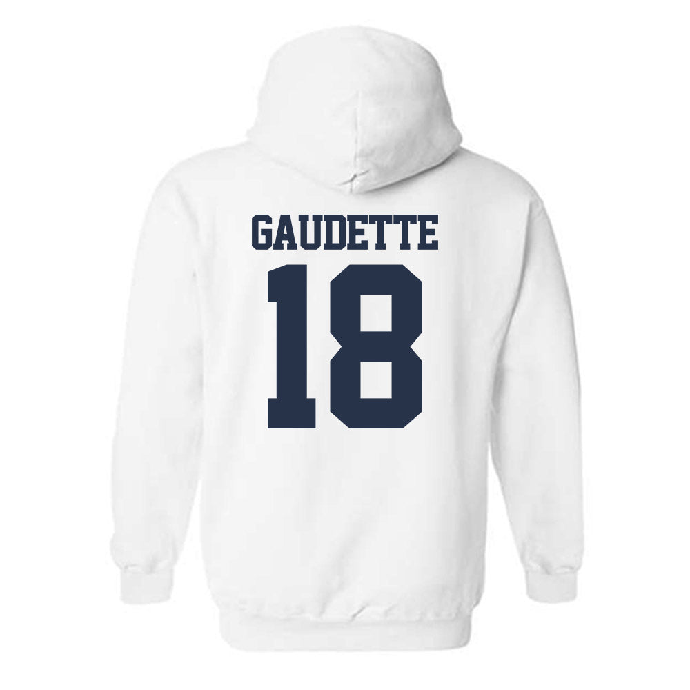Georgia Tech - NCAA Baseball : Caden Gaudette - Classic Fashion Shersey Hooded Sweatshirt-1