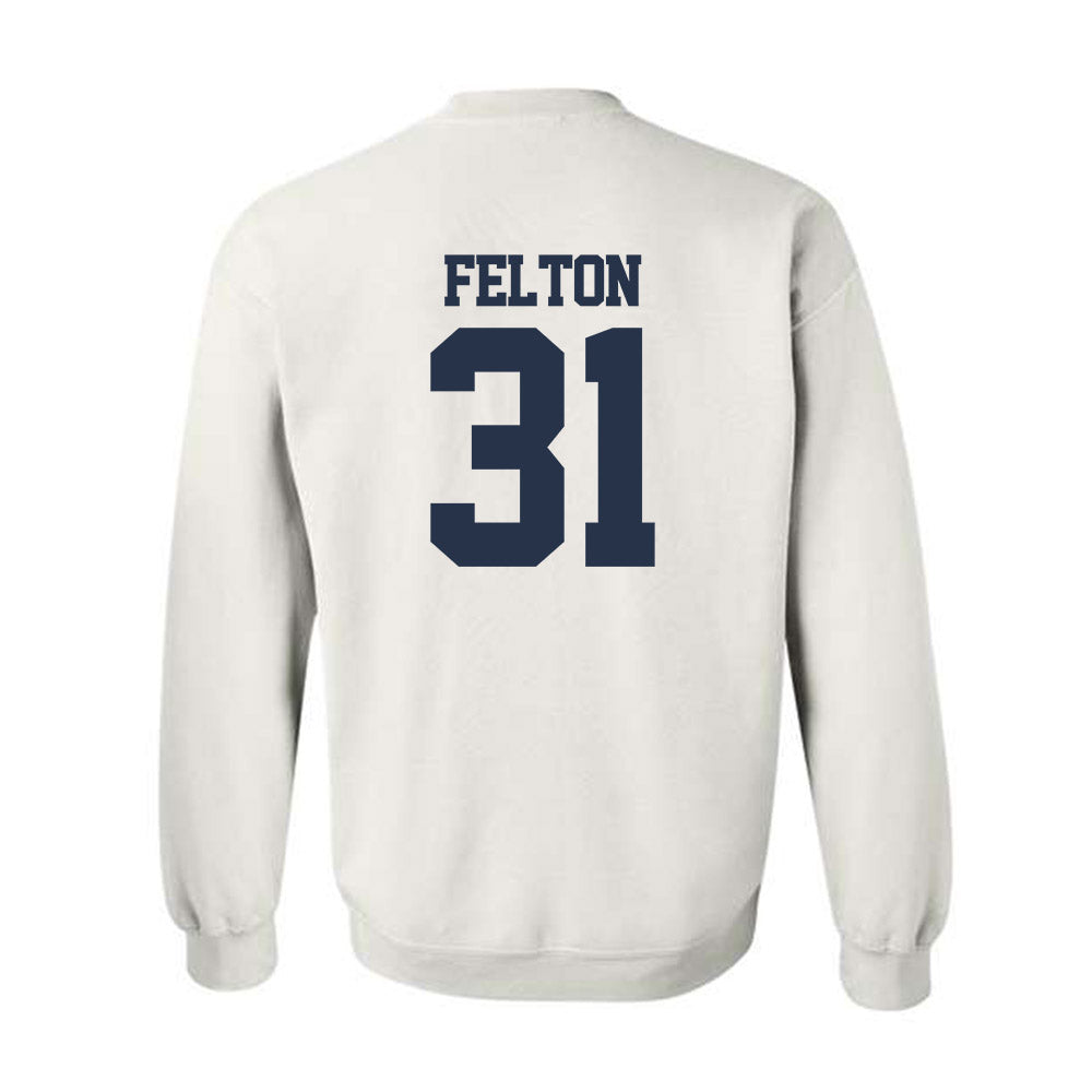 Georgia Tech - NCAA Football : Fenix Felton - Classic Fashion Shersey Crewneck Sweatshirt-1