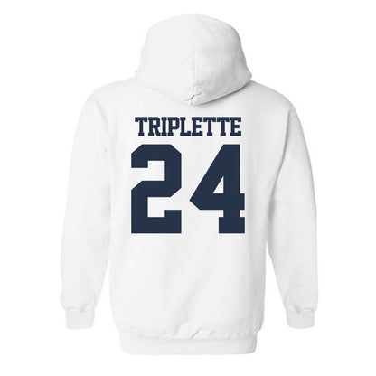 Georgia Tech - NCAA Football : Ronald Triplette - Classic Fashion Shersey Hooded Sweatshirt-1