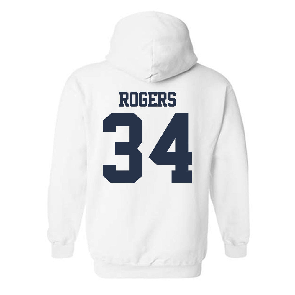 Georgia Tech - NCAA Baseball : Drew Rogers - Classic Fashion Shersey Hooded Sweatshirt-1