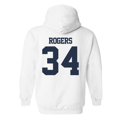 Georgia Tech - NCAA Baseball : Drew Rogers - Classic Fashion Shersey Hooded Sweatshirt-1
