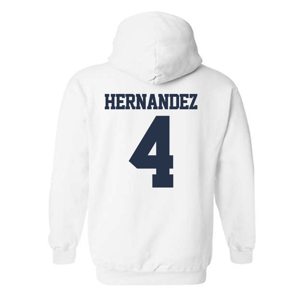 Georgia Tech - NCAA Baseball : Alex Hernandez - Classic Fashion Shersey Hooded Sweatshirt-1