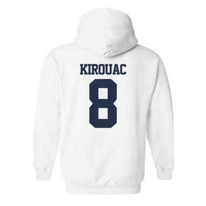 Georgia Tech - NCAA Men's Basketball : Cole Kirouac - Classic Fashion Shersey Hooded Sweatshirt-1