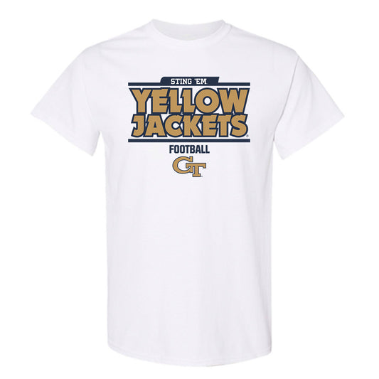 Georgia Tech - NCAA Football : Cal Keeler - Classic Fashion Shersey T-Shirt-0