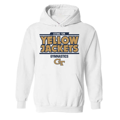 Georgia Tech - NCAA Women's Gymnastics : Sidney Fitzgerald - Classic Fashion Shersey Hooded Sweatshirt-0
