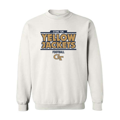 Georgia Tech - NCAA Football : Kealan Jones - Classic Fashion Shersey Crewneck Sweatshirt-0