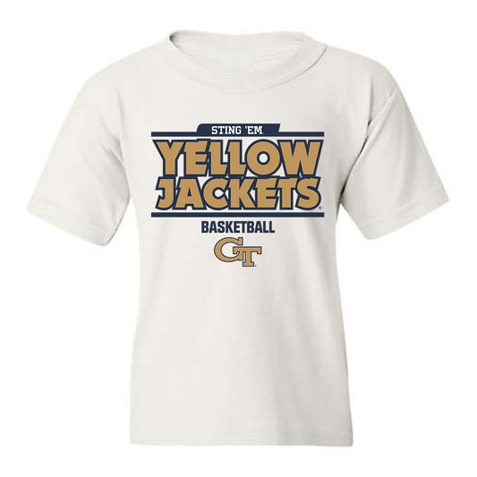 Georgia Tech - NCAA Men's Basketball : Peyton Marshall - Classic Fashion Shersey Youth T-Shirt-0