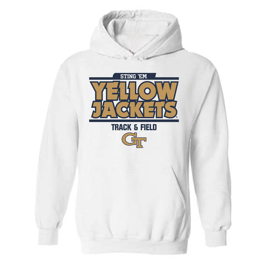 Georgia Tech - NCAA Women's Track & Field : Sophia Richard - Classic Fashion Shersey Hooded Sweatshirt-0