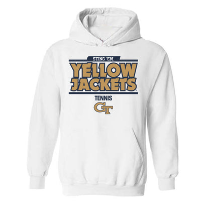 Georgia Tech - NCAA Women's Tennis : Taly Licht - Classic Fashion Shersey Hooded Sweatshirt-0