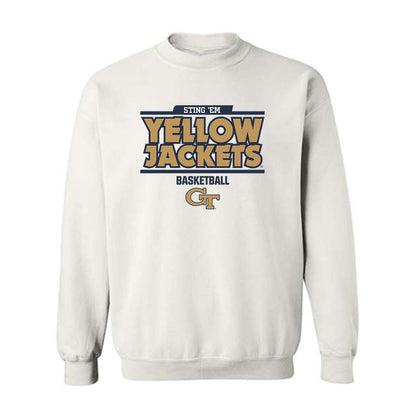 Georgia Tech - NCAA Men's Basketball : Peyton Marshall - Classic Fashion Shersey Crewneck Sweatshirt-0