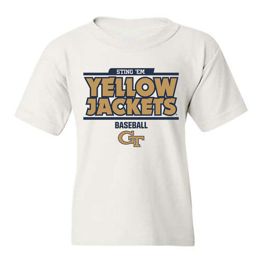 Georgia Tech - NCAA Baseball : Dylan Loy - Classic Fashion Shersey Youth T-Shirt-0