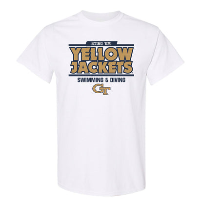 Georgia Tech - NCAA Women's Swimming & Diving : MaryGrace Guzzino - Classic Fashion Shersey T-Shirt-0