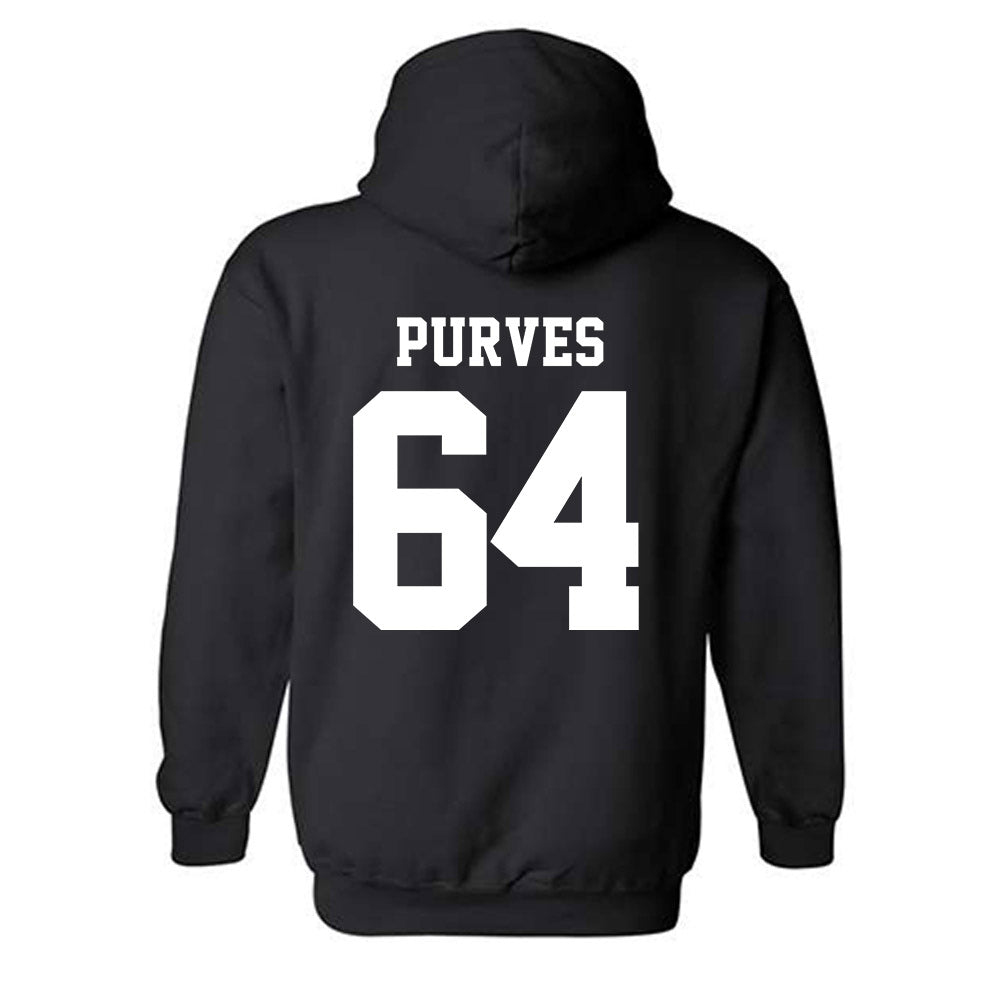 Georgia Tech - NCAA Football : Ryan Purves - Classic Shersey Hooded Sweatshirt-1