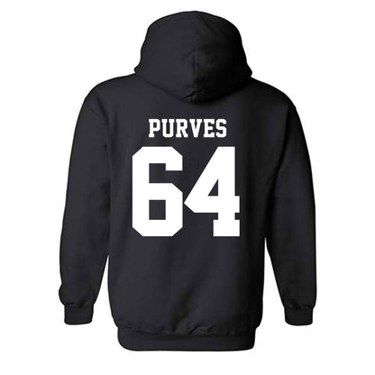 Georgia Tech - NCAA Football : Ryan Purves - Classic Shersey Hooded Sweatshirt-1