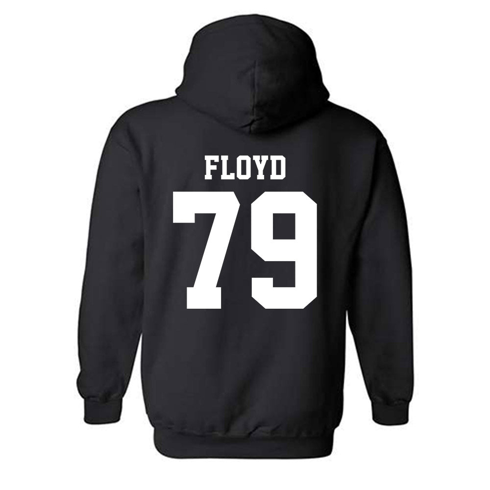 Georgia Tech - NCAA Football : Jordan Floyd - Classic Shersey Hooded Sweatshirt-1
